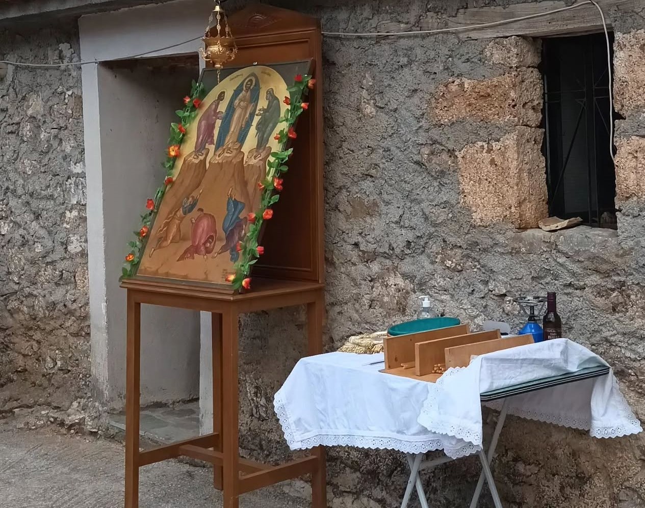 Ο εορτασμός της Μεταμορφώσεως του Σωτήρος στην Βαλιμή ΦΩΤΟ