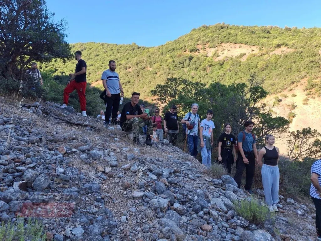 Προσκυνηματικός περίπατος στην Μονή Μακελλαριάς από κατοίκους των Ποντιάδων ΦΩΤΟ.
