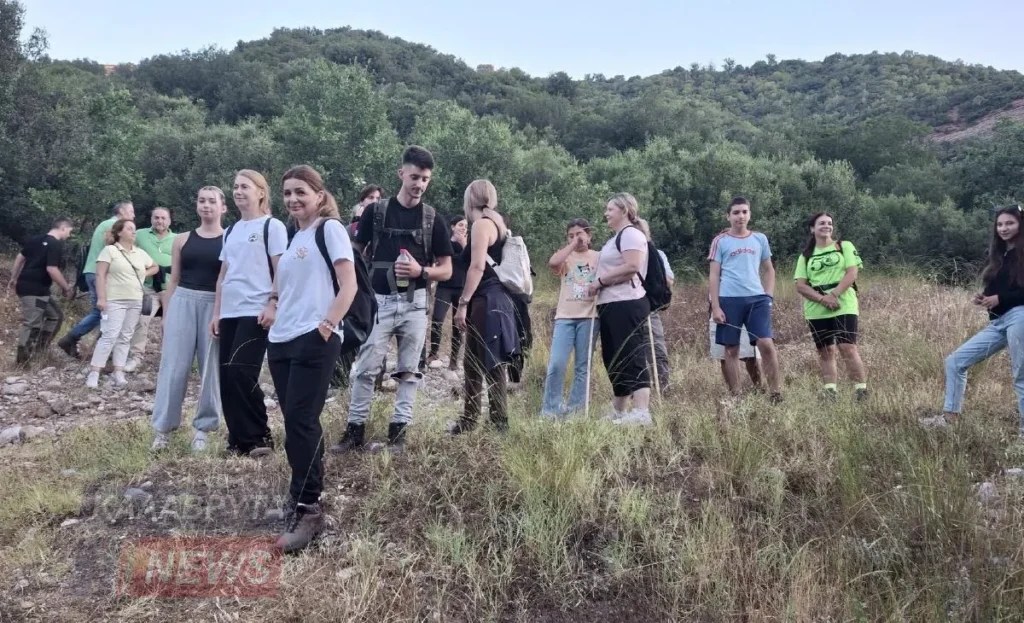 Προσκυνηματικός περίπατος στην Μονή Μακελλαριάς από κατοίκους των Ποντιάδων ΦΩΤΟ.