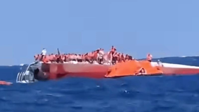 Κατεχόμενα: Αναποδογύρισε πλοίο με 279 επιβαίνοντες - BINTEO