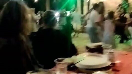 Γιορτή Πετροκέρασου στο Μοναστήρι Αιγέρας, με συγκεντρωμένους πισ…