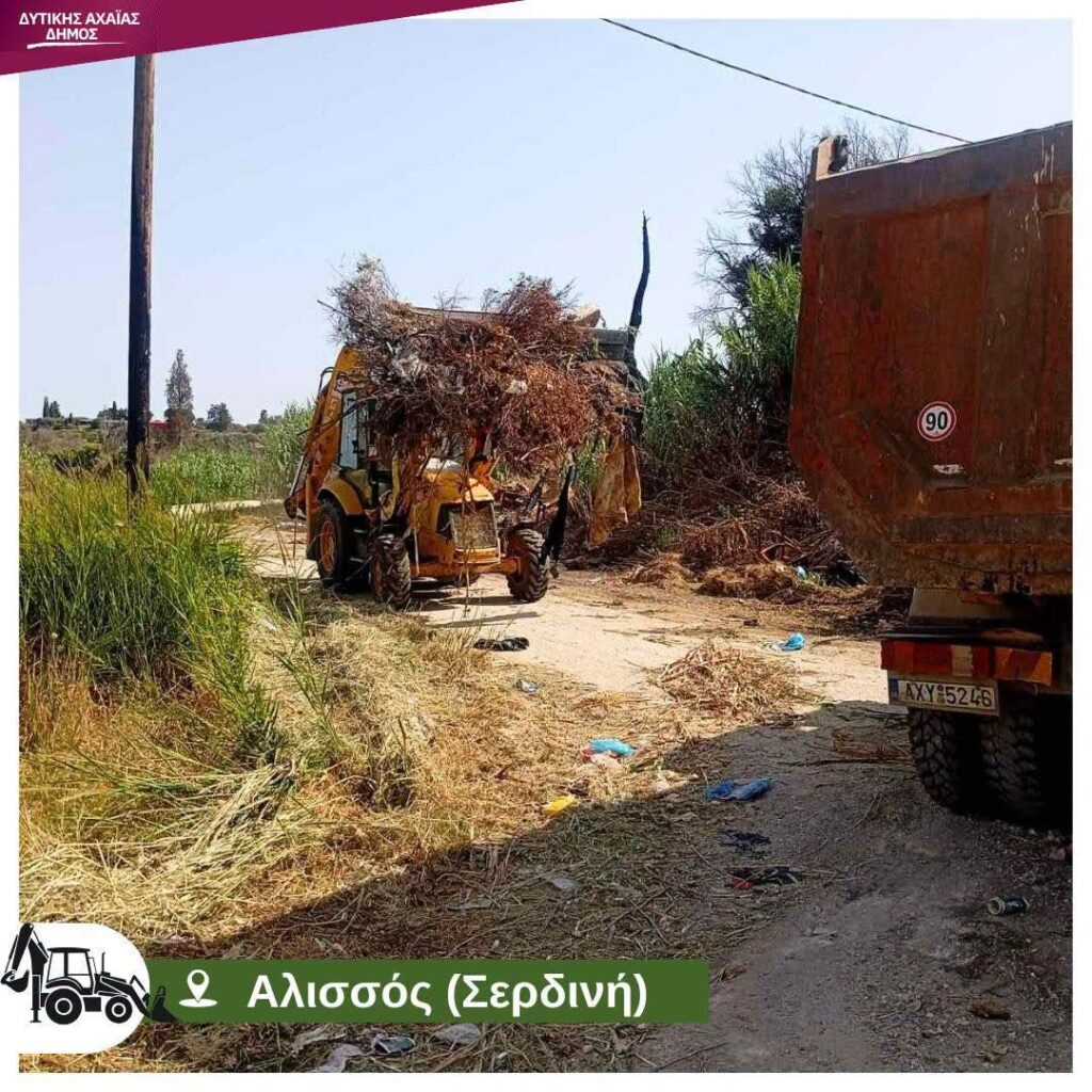 Δυτική Αχαΐα: Και τι δεν βρήκαν πεταμένο συνεργεία καθαρισμού δρόμων και χώρων ΦΩΤΟ