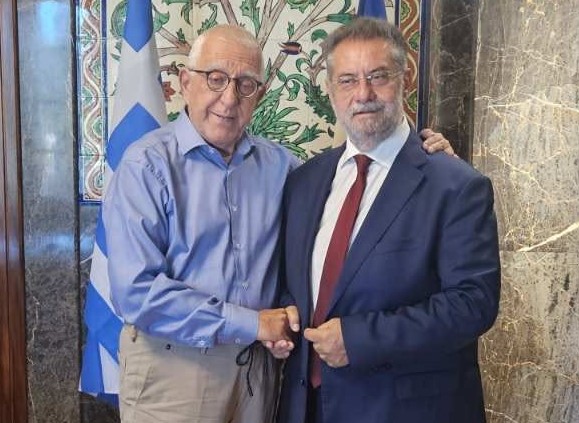 Αχαΐα: Ο βουλευτής Ανδρέας Παναγιωτόπουλος συναντήθηκε με Κακλαμάνη για την «Κιβωτό Αγάπης»