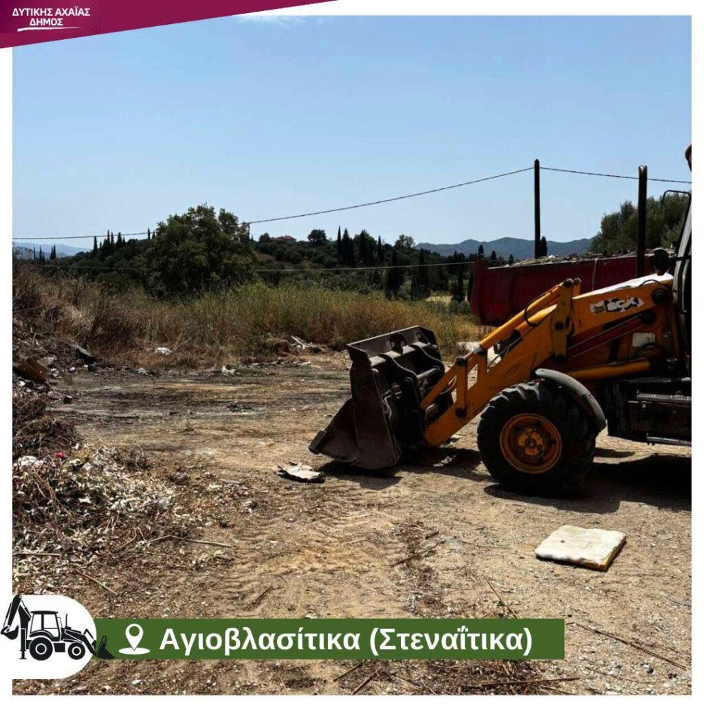 Δυτική Αχαΐα: Και τι δεν βρήκαν πεταμένο συνεργεία καθαρισμού δρόμων και χώρων ΦΩΤΟ