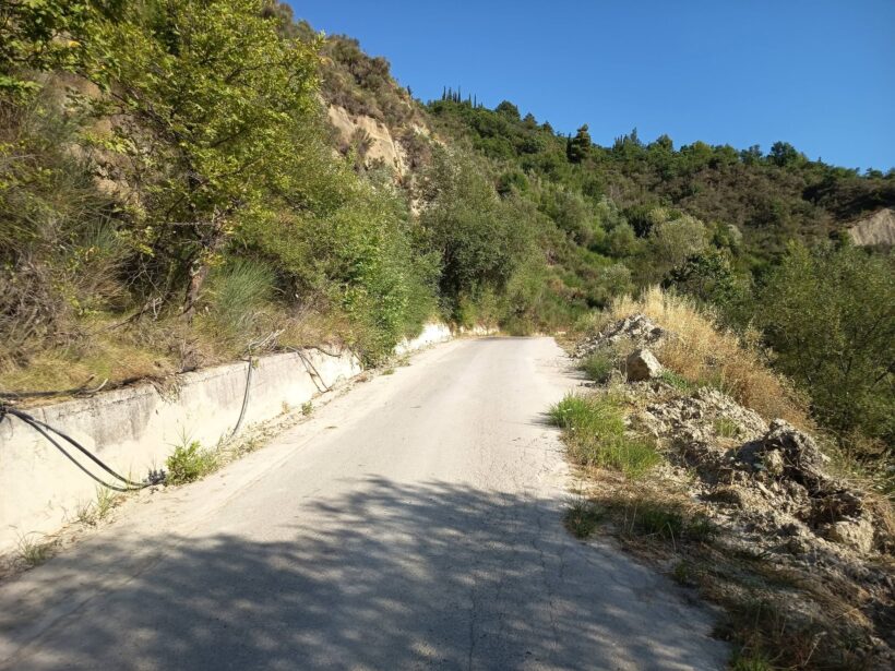 Αιγιάλεια 17η Επαρχιακή Οδός Αιγείρας