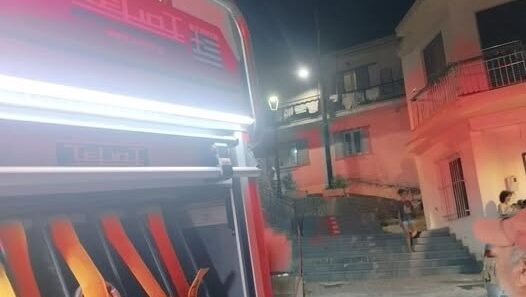Πυρκαγιά στην Κανακάρι κατά την διάρκεια του Δασύλλιο ΦΩΤΟ
