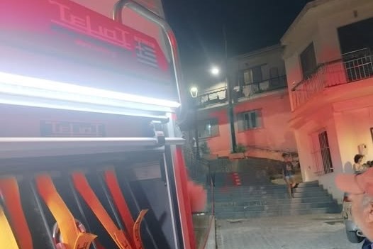 Πυρκαγιά στην Κανακάρι κατά την διάρκεια του Δασύλλιο ΦΩΤΟ