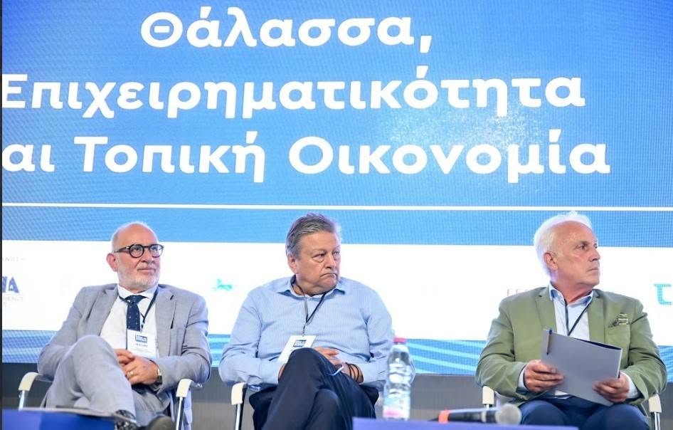 Ο Αντιπεριφερειάρχης Τουρισμού Παναγιώτης Σακελλαρόπουλος στο Blue Achaia Forum 2026 ΦΩΤΟ