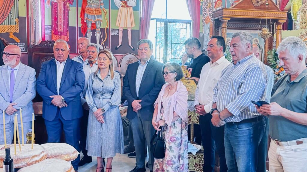Ο Δημήτρης Παλούμπης στη Ζαρούχλα ΦΩΤΟ