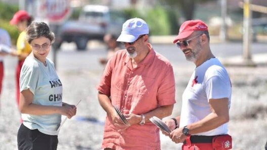 Ο Χαράλαμπος Μπονάνος σε δράση με τον Ελληνικό Ερυθρό Σταυρό ΦΩΤΟ