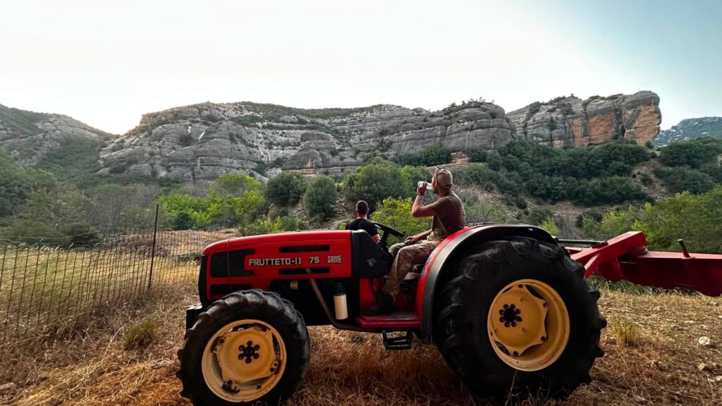Λαπαναγοί: Πρωτότυπη φωταγώγηση της εισόδου του χωριού με καλλωπισμό και καθαρισμό ΦΩΤΟ