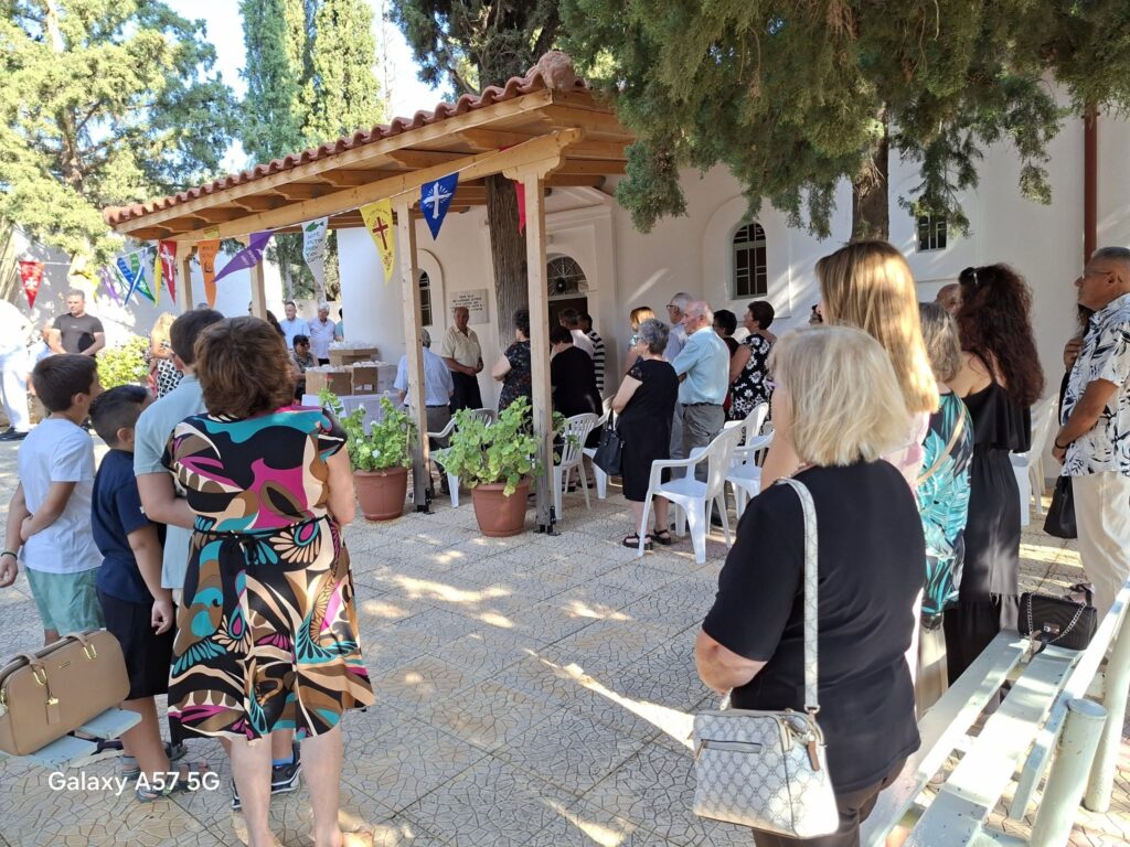 Εορτασμός στον Ιερό Ναό Μεταμορφώσεως Φωνησκαριάς