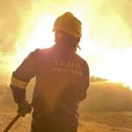 Δυτική Αχαΐα: Στο πύρινο μέτωπο των Μεγάρων οι εθελοντές του ΣΕΔΙΠ ΦΩΤΟ