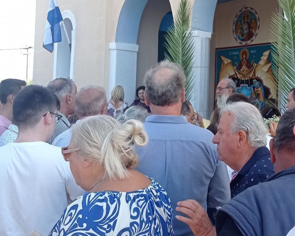 Ευλογία της Μεταμόρφωσης του Σωτήρος στα Καραμεσινέικα Δυτικής Αχαΐας ΦΩΤΟ