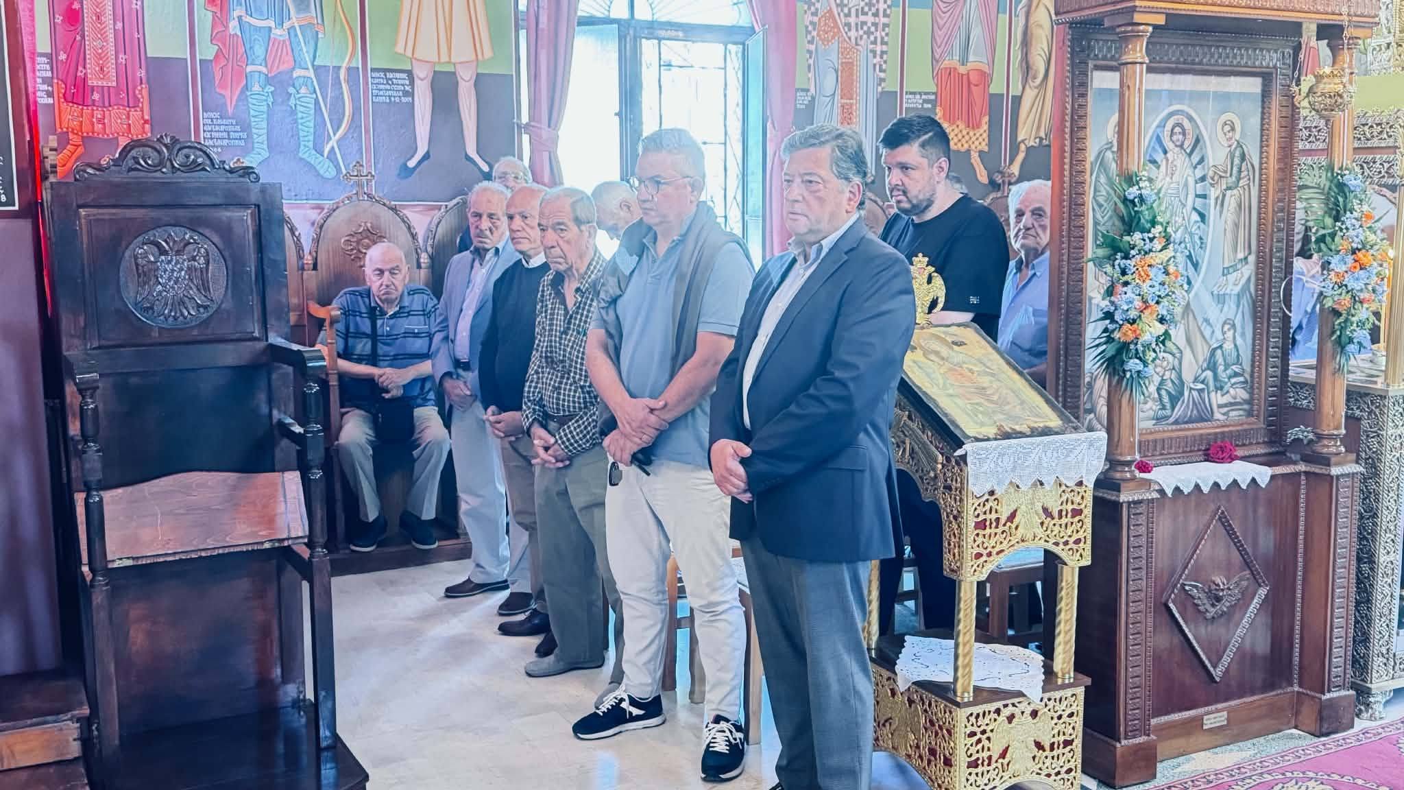 Ο Δημήτρης Παλούμπης στη Ζαρούχλα ΦΩΤΟ