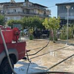 Κάτω Αχαΐα: «Φασίνα» στις πλατείες με ειδικό εξοπλισμό και προσωπικό ΦΩΤΟ
