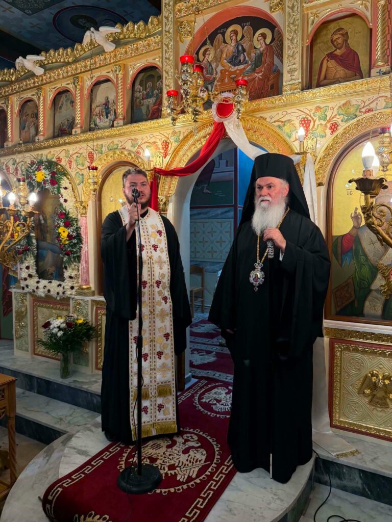 Ο Επίσκοπος Διοκλείας στην Μαμουσιά ΦΩΤΟ