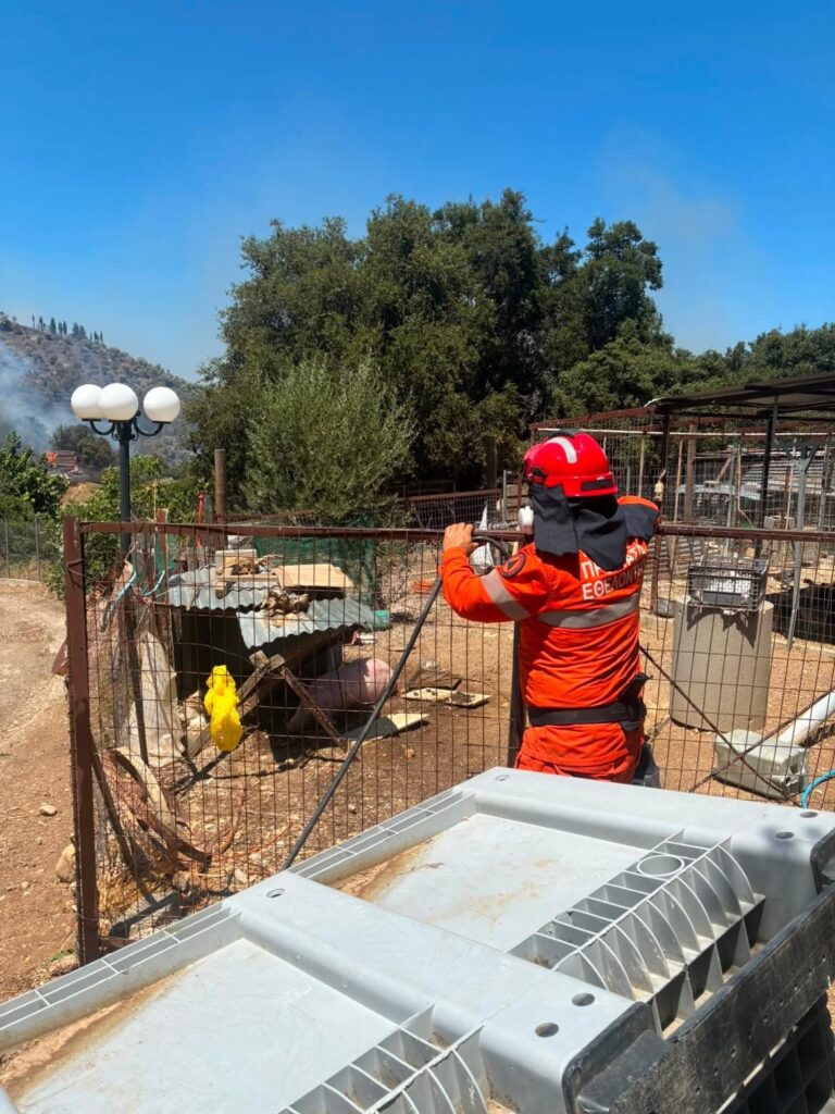 Αχαΐα: Ενεργά στις πυρκαγιές Οβρυάς και Νερατζιών οι Εθελοντές Πυροσβέστες ΒΙΝΤΕΟ-ΦΩΤΟ