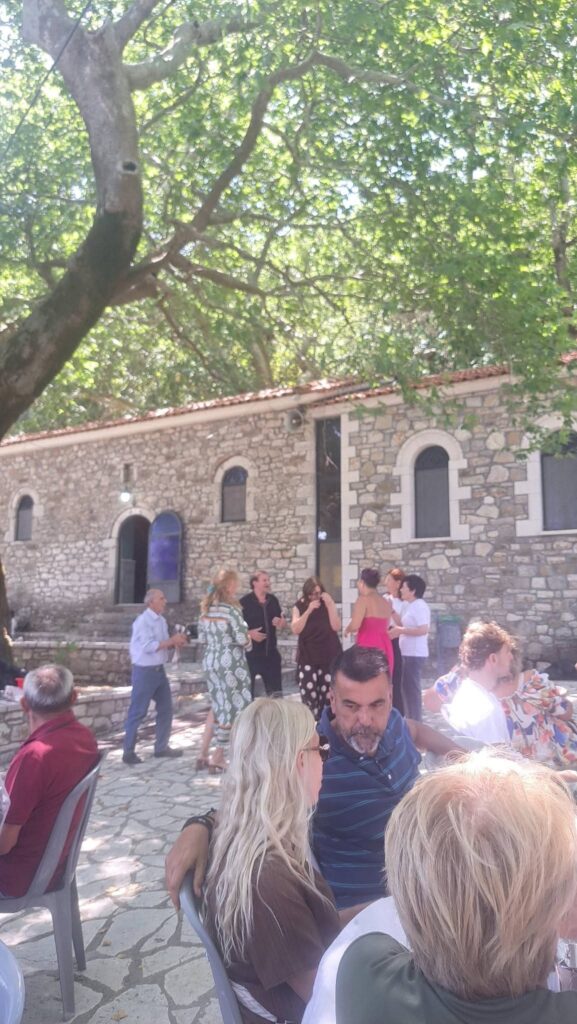 Προσευχή και αναψυχή στην Αγία Μαρίνα Σελλών ΦΩΤΟ