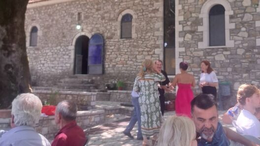 Προσευχή και αναψυχή στην Αγία Μαρίνα Σελλών ΦΩΤΟ