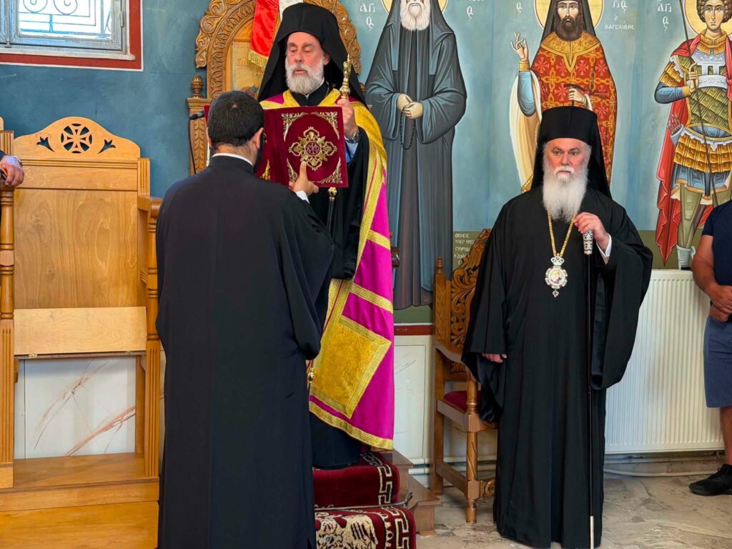 Ο Επίσκοπος Διοκλείας στην Μαμουσιά ΦΩΤΟ
