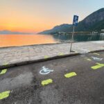 Ψαθόπυργος: Διαγραμμίσεις στις ράμπες ΑμεΑ με έκκληση για σεβασμό στην προσβασιμότητα