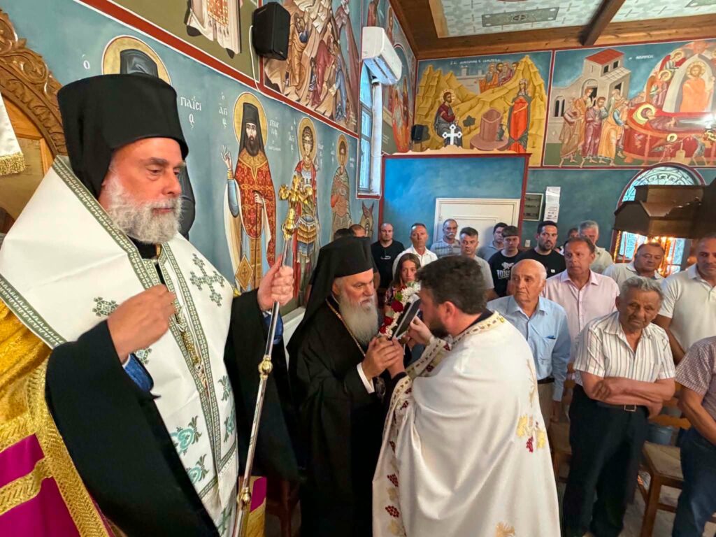 Ο Επίσκοπος Διοκλείας στην Μαμουσιά ΦΩΤΟ