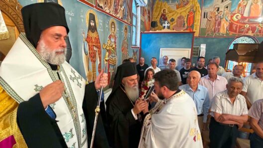 Ο Επίσκοπος Διοκλείας στην Μαμουσιά ΦΩΤΟ