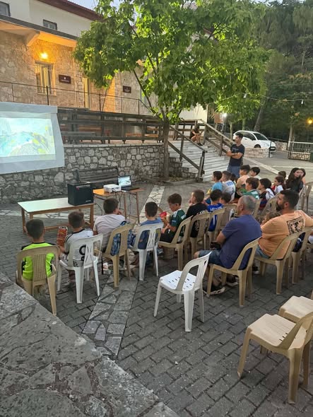 Σινεμάς στην Λυκούρια για προβολές ΦΩΤΟ