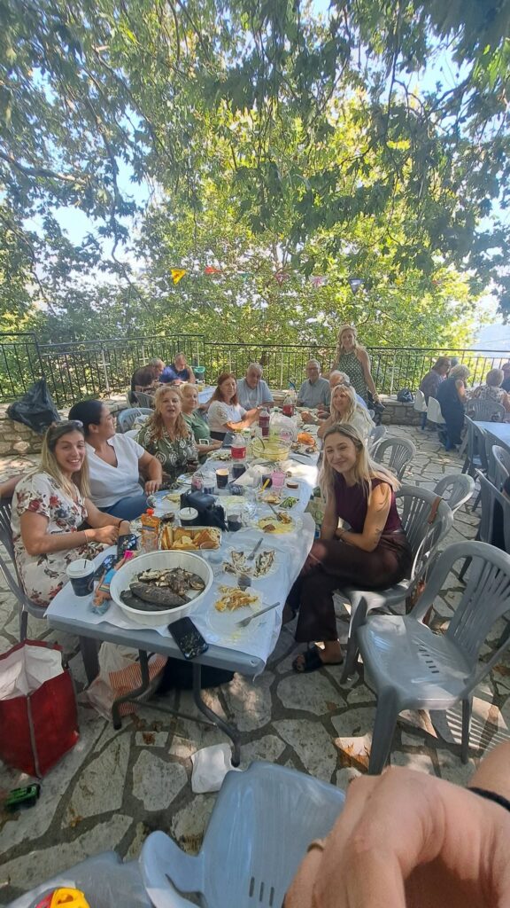 Προσευχή και αναψυχή στην Αγία Μαρίνα Σελλών ΦΩΤΟ