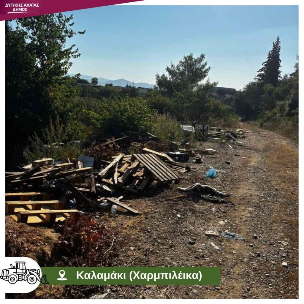 Καλαμάκι: «Ζούγκλα» τα Χαρμπιλέικα με διάσπαρτες παράνομες «Χωματερές» ΦΨΤΟ