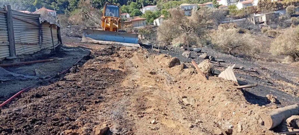 Αχαΐα: Αντιπυρικές ζώνες και διάνοιξη δρόμων σε Φλόκα και Πέττα – Παρεμβάσεις πυροπροστασίας ΦΩΤΟ