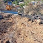 Φλόκα: Μηχανήματα μπήκαν στα καμένα ΦΩΤΟ