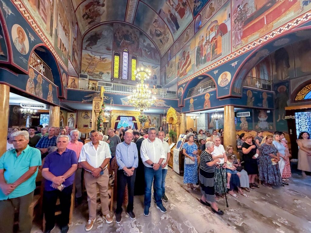Οι εορταστικές εκδηλώσεις στην Μεταμόρφωση του Σωτήρος Γλαύκου ΦΩΤΟ