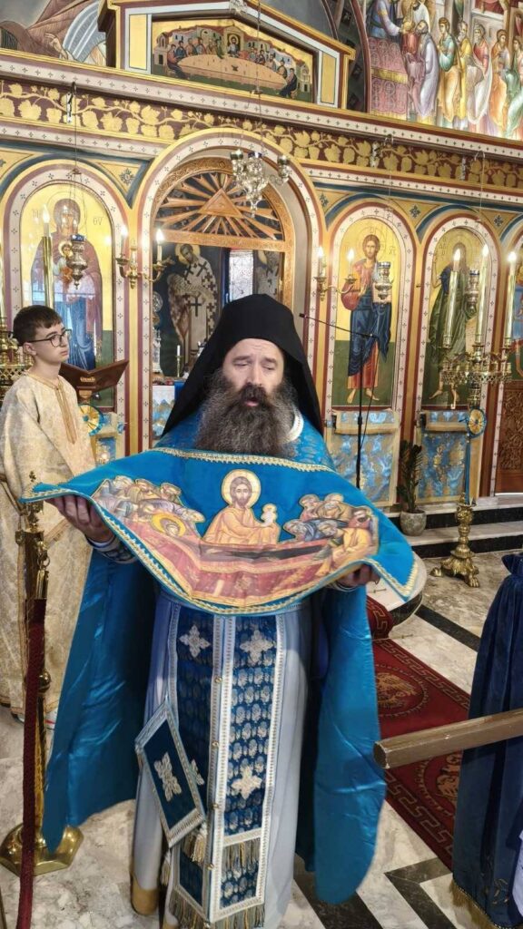 Τα εγκώμια της Υπεραγίας Θεοτόκου στην Αγία Ειρήνη Ριγανοκάμπου ΦΩΤΟ