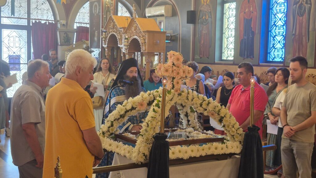 Τα εγκώμια της Υπεραγίας Θεοτόκου στην Αγία Ειρήνη Ριγανοκάμπου ΦΩΤΟ