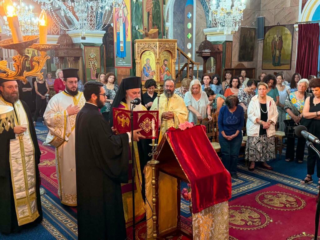 Ο Μητροπολίτης Ιερώνυμος στα Φίλια Κλειτορίας ΦΩΤΟ
