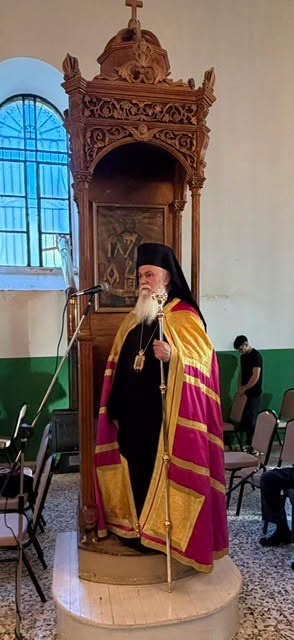 Ο Μητροπολίτη Ιερώνυμος στο Βραχνί Καλαβρύτων ΦΩΤΟ