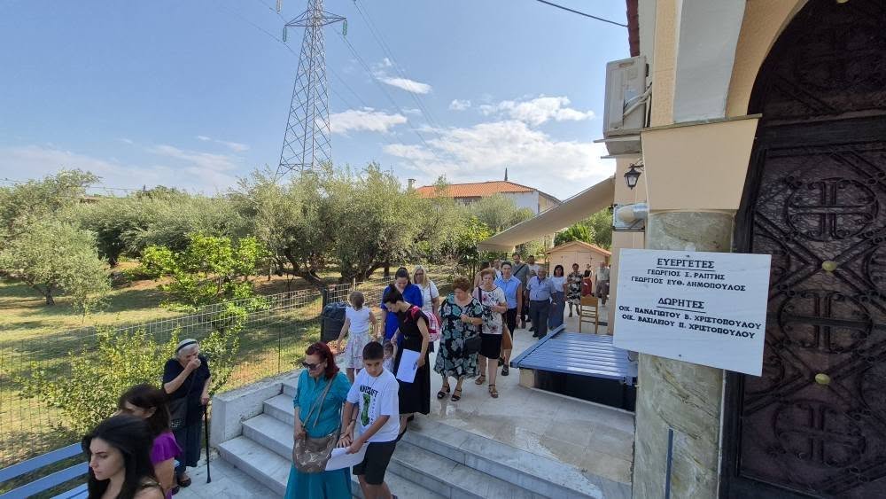 Τα εγκώμια της Υπεραγίας Θεοτόκου στην Αγία Ειρήνη Ριγανοκάμπου ΦΩΤΟ