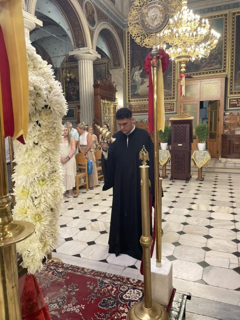 Προεόρτια Ιερά Αγρυπνία στο ναό του Αγίου Δημητρίου Πατρών ΦΩΤΟ