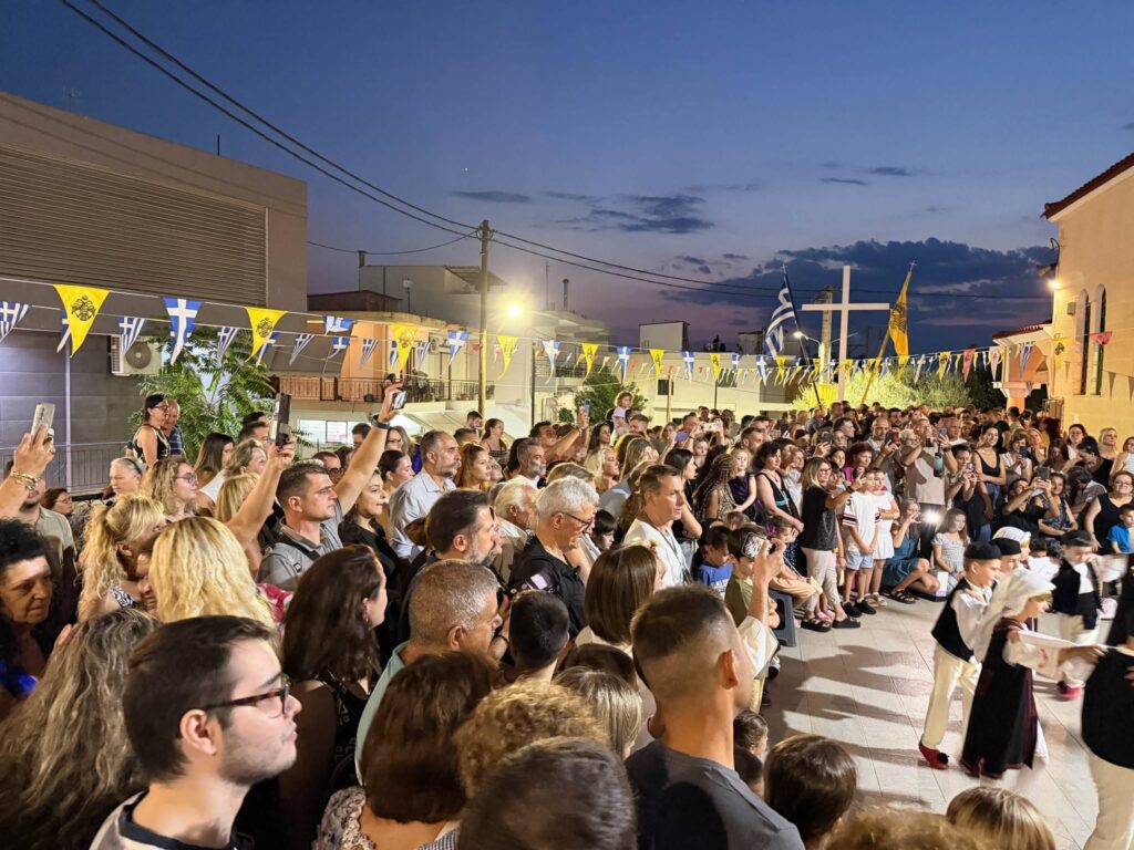 Οι εορταστικές εκδηλώσεις στην Μεταμόρφωση του Σωτήρος Γλαύκου ΦΩΤΟ
