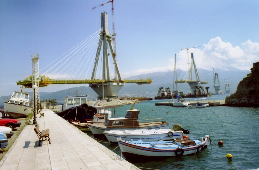 Ρίο–Αντίρριο: Ακολουθώντας την κατασκευή της Γέφυρας από το 2001 ΦΩΤΟ
