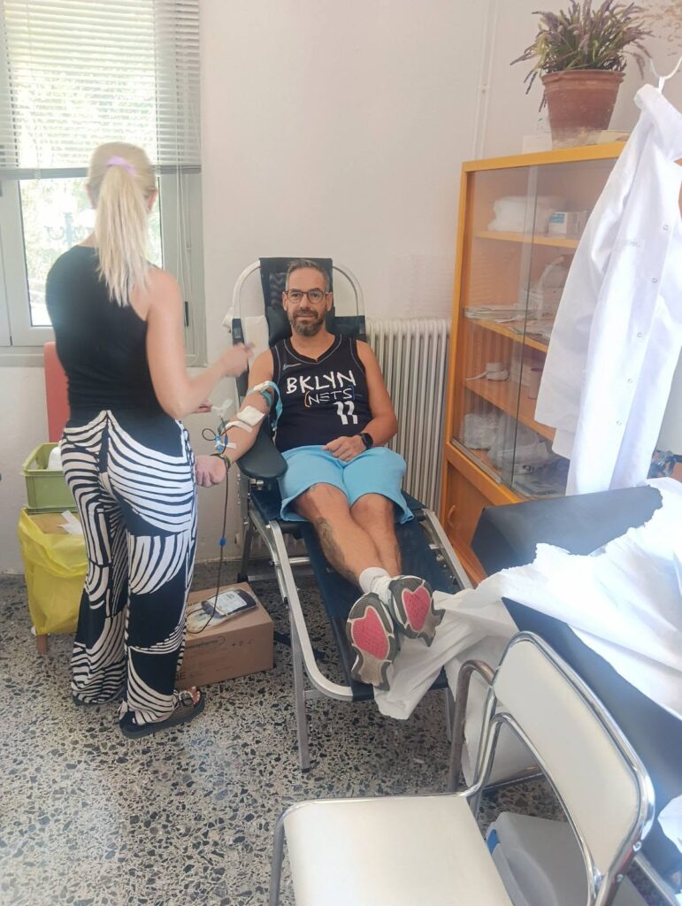 Αιμοδοσία στη Λυκούρια από το Πανεπιστημιακό Νοσοκομείο Ρίου ΦΩΤΟ