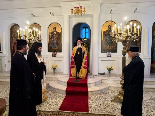 Ο Μητροπολίτη Ιερώνυμος στο Βραχνί Καλαβρύτων ΦΩΤΟ