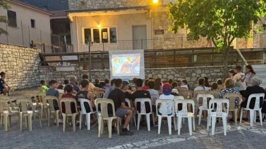Σινεμάς στην Λυκούρια για προβολές ΦΩΤΟ