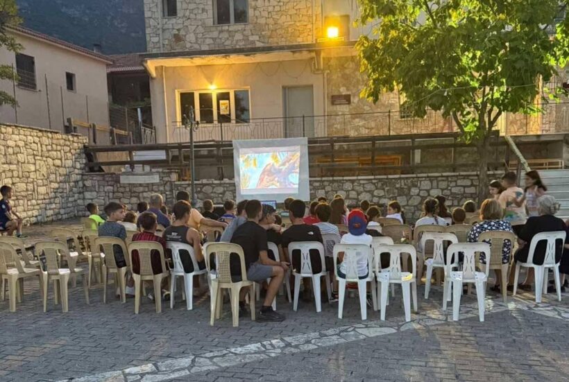 Σινεμάς στην Λυκούρια για προβολές ΦΩΤΟ