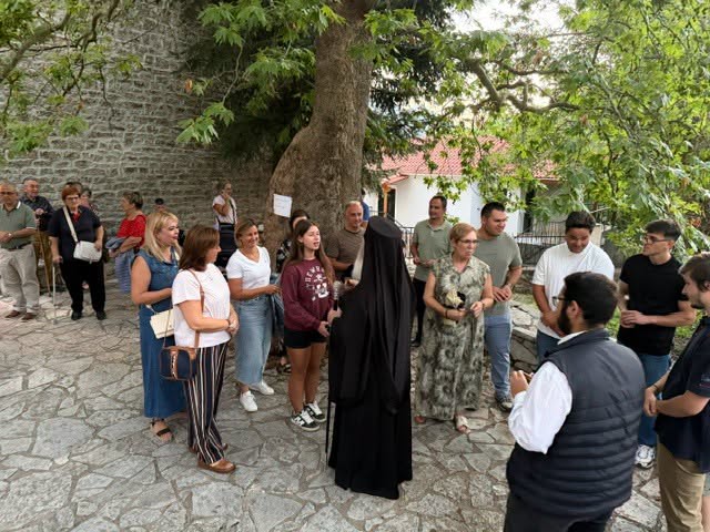 Ο Μητροπολίτη Ιερώνυμος στο Βραχνί Καλαβρύτων ΦΩΤΟ