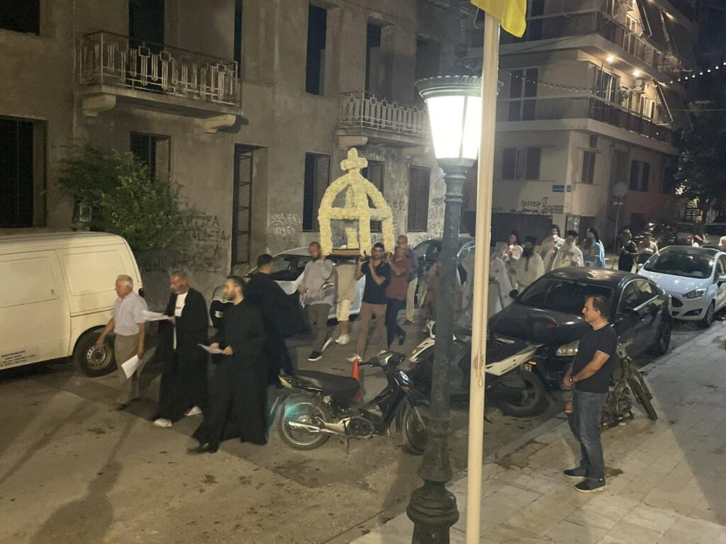 Προεόρτια Ιερά Αγρυπνία στο ναό του Αγίου Δημητρίου Πατρών ΦΩΤΟ