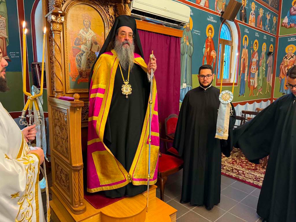 Στον Αγιο Νεκτάριο Καλαβρύτων ο Μητροπολίτης Πτολεμαΐδος Μακάριος ΦΩΤΟ