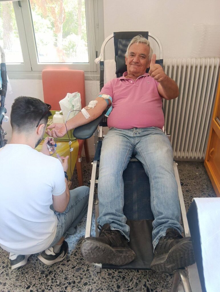 Αιμοδοσία στη Λυκούρια από το Πανεπιστημιακό Νοσοκομείο Ρίου ΦΩΤΟ